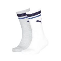 Puma - 947227 Puma Boys Heritage Stripe Crew 2P  