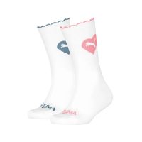 Παιδικές Κάλτσες Puma 2 Ζευγάρια - 947234 Puma Girls Scallop Edge