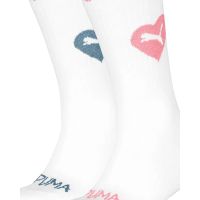 Παιδικές Κάλτσες Puma 2 Ζευγάρια - 947234 Puma Girls Scallop Edge