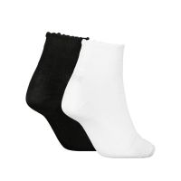 Γυναικείες Κάλτσες Puma 2 Ζευγάρια - 947223 Puma Scallop Edge Quarter