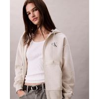 Γυναικεία Ζακέτα με Κουκούλα Calvin Klein - Monologo French Terry Fz Bf