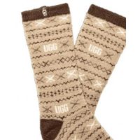 Ugg - Leslie Graphic Crew Socks  