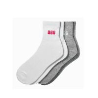 Γυναικείες Κάλτσες Ugg 2 Ζευγάρια- Quinlin Logo Quarter