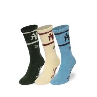 New Era - Mlb Crew Socks 3Pk  