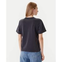 Γυναικεία Κοντομάνικη Μπλούζα Guess - Ss Palm Print Washed