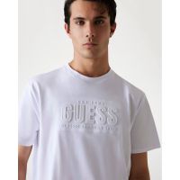 Guess - Ss Bsc Guess Embossed Logo Tee    