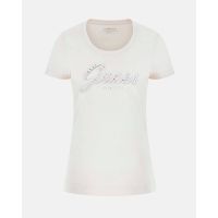 Γυναικεία Κοντομάνικη Μπλούζα Guess - Cn Ss Embro Script Logo