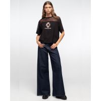 Γυναικεία Κοντομάνικη Μπλούζα Peace And Chaos - Insignia