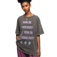 Γυναικεία Κοντομάνικη Μπλούζα Peace And Chaos - Mantra