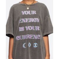 Γυναικεία Κοντομάνικη Μπλούζα Peace And Chaos - Mantra