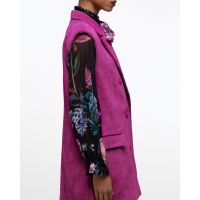 Peace And Chaos - Wisteria Sleeveless Blazer 