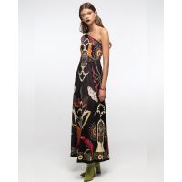 Γυναικείο Φόρεμα Peace And Chaos - Nocturnal One Shoulder