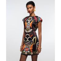 Peace And Chaos - Nocturnal Bodycon Dress  