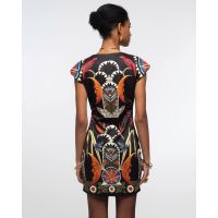 Peace And Chaos - Nocturnal Bodycon Dress  