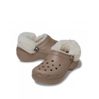 Γυναικείες Πλατφόρμες Clogs Crocs - Classic Fuzz Lined
