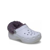 Γυναικείες Πλατφόρμες Clogs Crocs - Classic Fuzz Lined