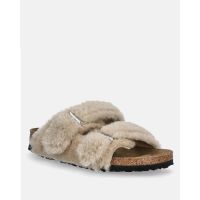 Birkenstock - F25 Synthetics Arizona Shearling Cover Upper Sandcastle 35 - 43 Narrow Seasonal   