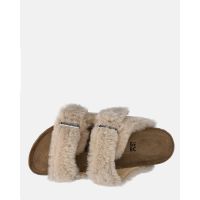 Birkenstock - F25 Synthetics Arizona Shearling Cover Upper Sandcastle 35 - 43 Narrow Seasonal   