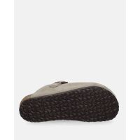 Birkenstock - F25 Leather Boston Kids Leve Shearling Taupe Laf 24 - 35 Narrow Seasonal   