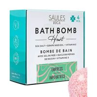 Saules Riga - Bath Bomb Heart Bella Donna