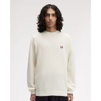 Ανδρική Μακρυμάνικη Μπλούζα Fred Perry - Waffle Stitch