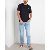 Ανδρική Κοντομάνικη Μπλούζα Guess - Ss Cn Patch