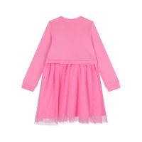 Guess - Ls Mixed Fabric Dress   