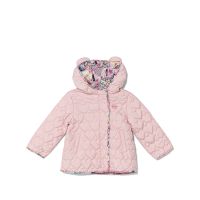 Guess - Padded Hooded Ls Jacket W/Zip   
