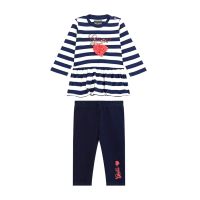 Guess - Set Ls T-Shirt+Knit Denim Pant    