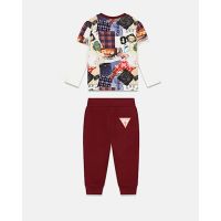 Guess - Set Ls T-Shirt+Active Pants     