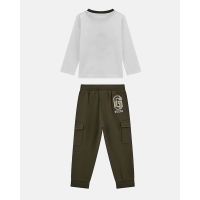 Guess - Set Ls T-Shirt + Cargo Jogger    