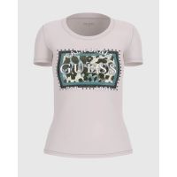 Guess - Cn Ss  Animalier Boxy Print   