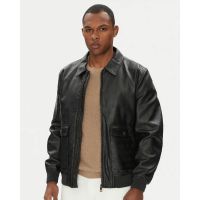Guess - Monogram Aviator Jacket  