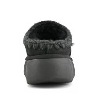 Mou - Bounce Clog Suede - Letter Logo      