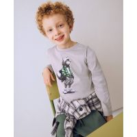 Mayoral - L/s "wolf" shirt      