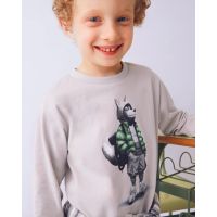 Mayoral - L/s "wolf" shirt      