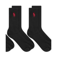 Polo Ralph Lauren - Big Pny 3Pk-Crew Sock-3 Pack