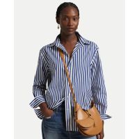 Women Shirt Polo Ralph Lauren Ls Ligh St Long Sleeve 211968218001 400 blue