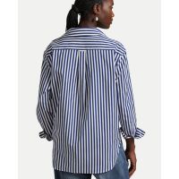 Women Shirt Polo Ralph Lauren Ls Ligh St Long Sleeve 211968218001 400 blue