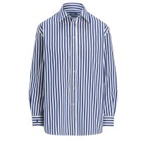 Women Shirt Polo Ralph Lauren Ls Ligh St Long Sleeve 211968218001 400 blue