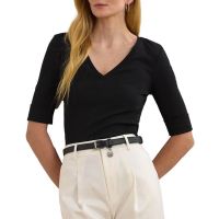 Ralph Lauren - V Judy-Elbow Sleeve-Knit  