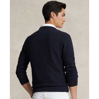 Men Pullover Polo Ralph Lauren Lstxtcnpp-Long Sleeve-Pullover 710918163001 410 navy  