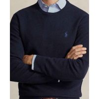 Men Pullover Polo Ralph Lauren Lstxtcnpp-Long Sleeve-Pullover 710918163001 410 navy  