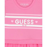 Guess - Ls Mixed Fabric Dress   