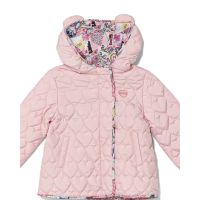 Guess - Padded Hooded Ls Jacket W/Zip   