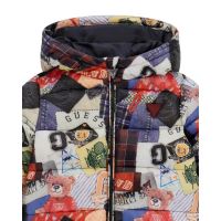 Guess - Padded Hooded Ls Jacket W/Zip  