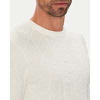 Guess - Heron Cn Ls Monogram Sweater    