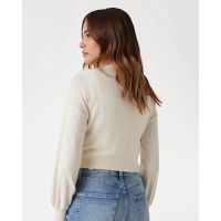 Γυναικεία Μακρυμάνικη Ζακέτα Guess - Ls Vn Lyla Cardi Swtr