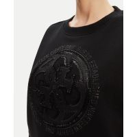 Γυναικεια Μακρυμάνικη Μπλούζα Φούτερ Guess - Cn 4G Logo Hotfix