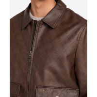 Guess - Monogram Aviator Jacket  
